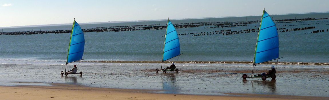 Kart Sailing at La Faute sur Mer